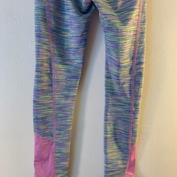 DANSKIN NOW Girl’s DriMore Multi-Color Athletic Leggings / Size: XS 4-5 - Picture 7 of 7